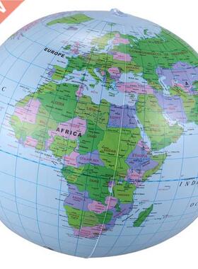 Inflatable Toy Globe Tellurion Training Geography Map Balloo
