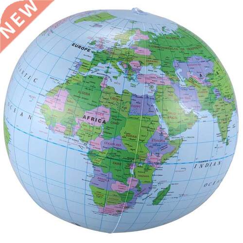 Inflatable Toy Globe Tellurion Training Geography Map Balloo