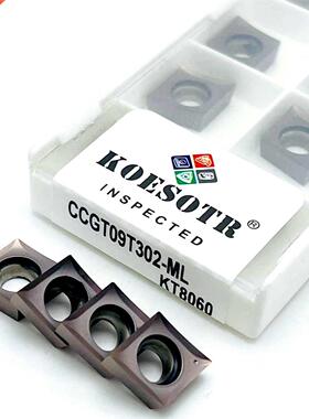 CCGT09T304 CCGT09T302 CCGT09T301ML KT8060 processing Steel a