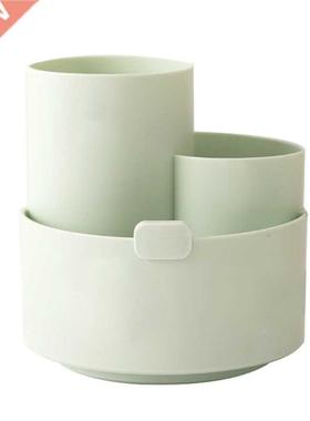 60 Rotatable Pen Pencil Holder Phone Holder Multi-grid Spin