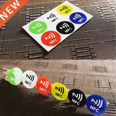 1pc Waterproof PET Material NFC Stickers Smart Adhesive Ntag