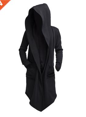 JODIMITTY 2021 Men Hooded Sweatshirts Black Hip Hop Mantle H