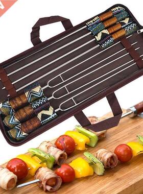 Aiguilles à griller en acier inoxydable fourchettes &