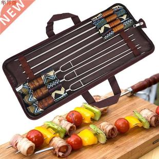 Aiguilles à griller en acier inoxydable fourchettes &