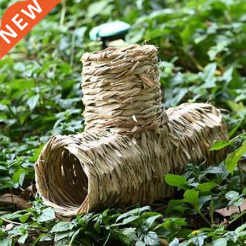 Handcraft Woven Grass Hamster Nest Rabbit House Cage