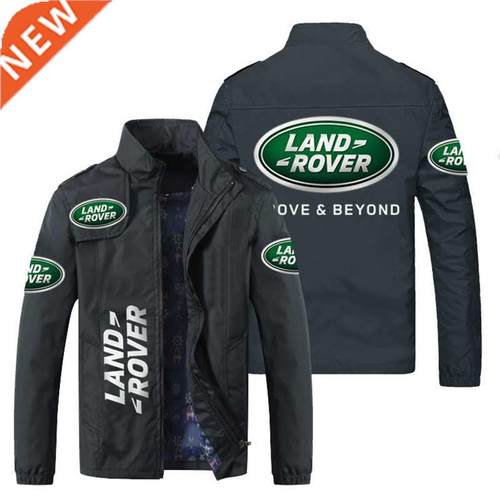 New autumn men's jacket. Stand collar casual jacket. Land Ro