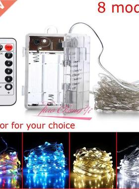 50 100LED white wram white RGB 5 10M String Copper Wire Fai