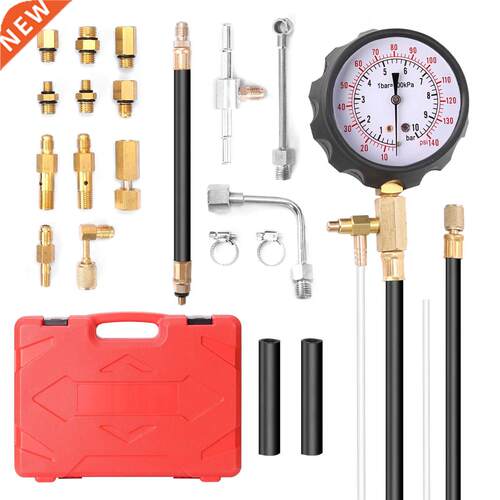 TU-114 0-140 PSI/0-10 Bar Fuel Injection Pressure Meter