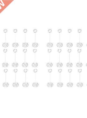 30 Pack 8.75 Inch Tall Table Number Holder, Place Card