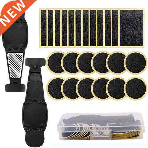 Bicycle Tire Repair Kit Fix A Puncture Or Flat Portable