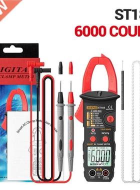 ST184 6000 Counts Digital Professional Multimeter Clamp Mete