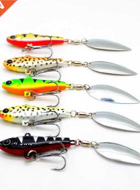 Hot Sale Long Shot 3D Eyes Metal Vib Blade Lure 20g Sinking