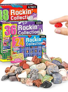 Rock Collection Excavation Kit Rock Mineral Crystals
