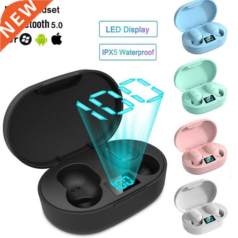 E6S Wireless Earphones Bluetooth Headphones Stereo in-Ear Fo图片