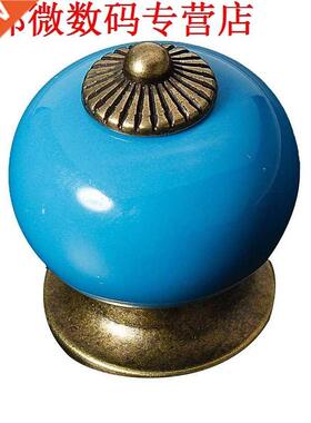 2X Keramische Deurknop Kast Lade Kast Keuken Retro Pull Hand