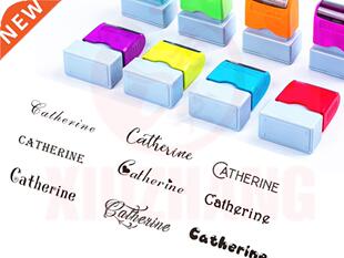 Custom teacher Name ink Stamp Signature Calligraphy Selfing-