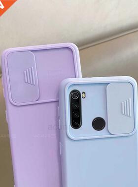 Slide Protect Camera Phone Case On For Xiaomi Redmi Note 8 8