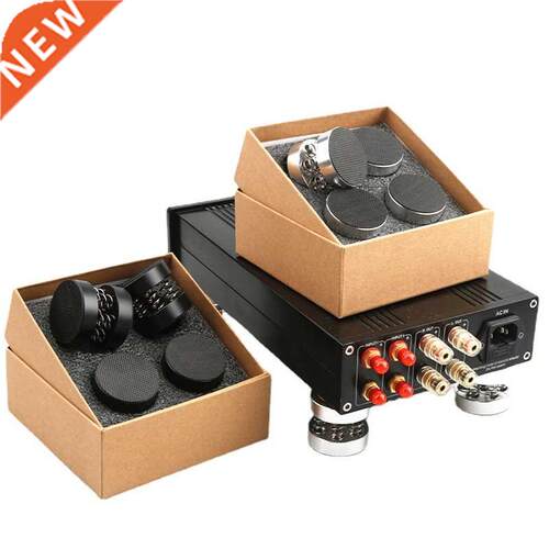 4Pcs HiFi Audio Foot Pad Aluminum Alloy Spring Shock Absorpt