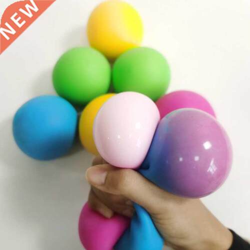 New Antisress Pressure TPR Ball Sress Relief Change Colour S