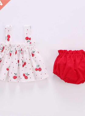 Lawadka Summer Thin Newborn Baby Clothes For Girls Set Print