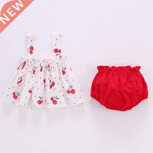 Lawadka Summer Thin Newborn Baby Clothes For Girls Set Print