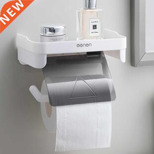Wall Mounted Toilet Paper Holder Tissue Roll Holder With