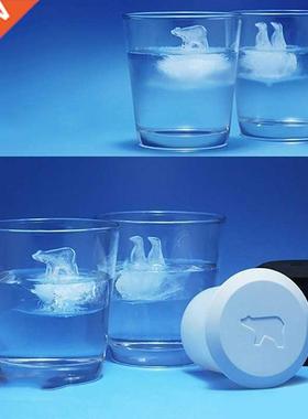 Silicone Ice Cube Mold Penguin Polar Bear Popsicle Molds