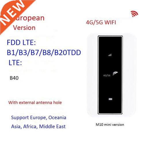 4G Router MiFi Supports 5G SIM Card 4G Wifi Router 150Mbps C