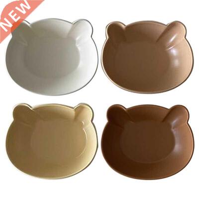 Multi-purpose Dessert Plate Bowls Cute Bear Ceramic Dishes P