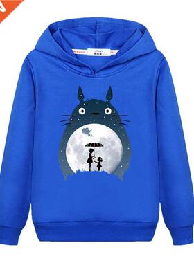 Girl totoro casual long sleeve sweater autumn winter hoodie