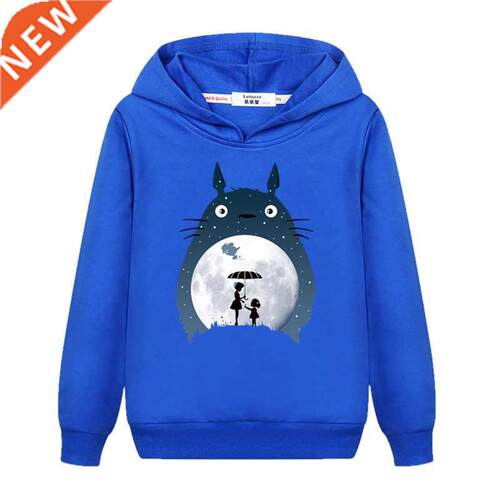 Girl totoro casual long sleeve sweater autumn winter hoodie