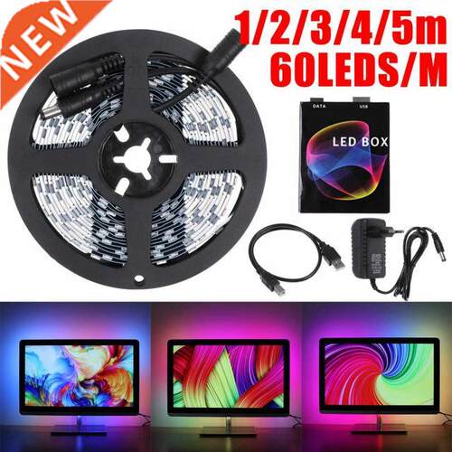 1/2/3/4/5M 60LEDs/Meter USB LED Strip HDTV Computer Monitor