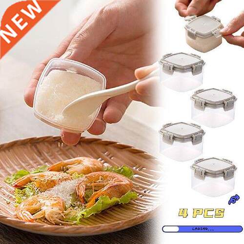 Square four-pack box set barbecue seasoning bottle