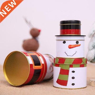 Christmas Craft Candy Jewelry Storage Box Snowman