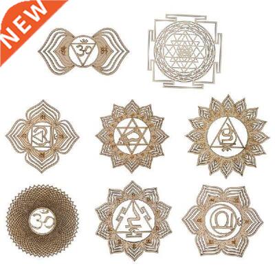 Wooden Divination Board Round Flower Shape Hollow Out