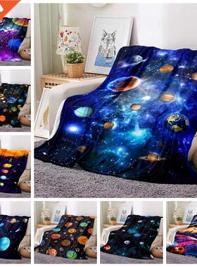 Space Room Galaxy Stars lanket Ultra Lightweight Soft Plush