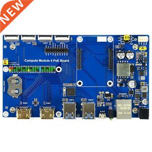 for Raspberry Pi Compute Module 4 IO Board with PoE Feature