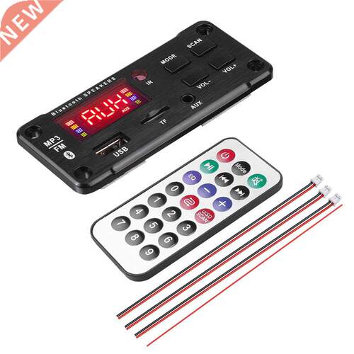New Bluetooth 5.0 MP Decoder Audio Board DC 5V 12V USB Powe