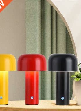 Mushroom Shaped Table Lamps Rechargeable Bedroom Bedside