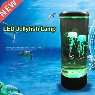 Led Jellyfish Lamp Color Changing Nightlight Usb Battery