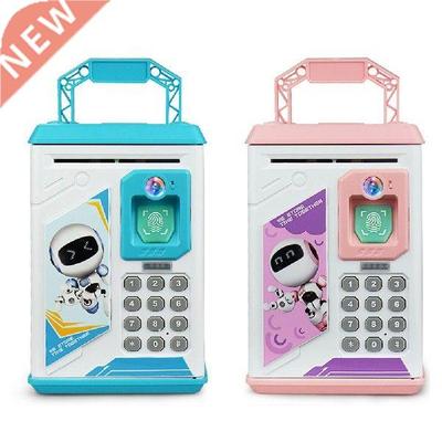 Electronic Piggy Bank Auto Scroll Paper Banknote Money Box