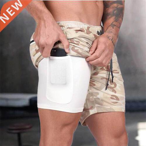 Men Camouflage Sport Shorts Men's Shorts Running Shorts