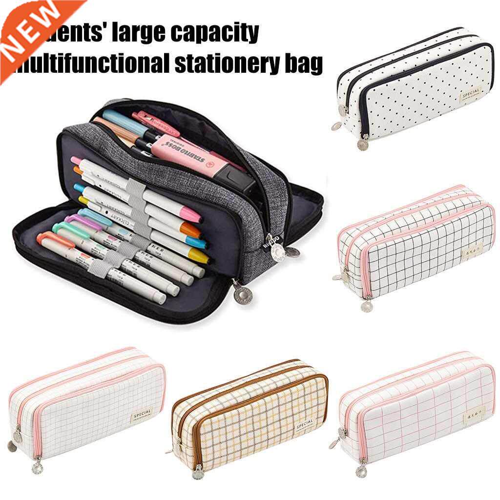 Large Capacity Pencil Case Kawaii Pencilcase School Pen Cas图片