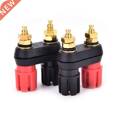 2pcs Speaker banana plug BINDING POST terminal connector ban