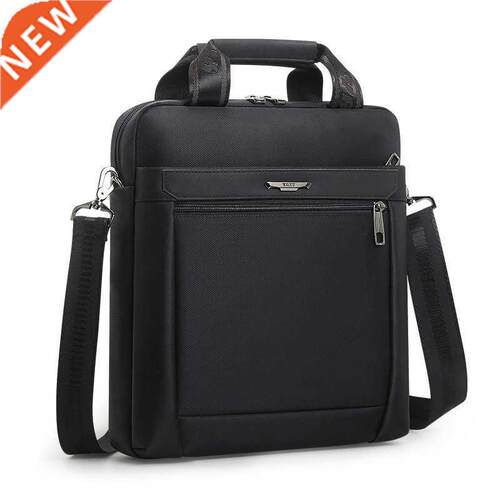 Men Small Briefcase Vertical Document Pack Men's Single Shou