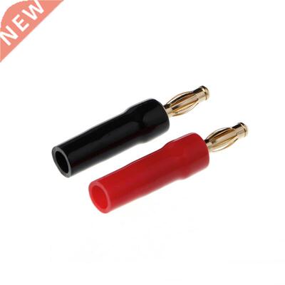 4mm Banana Plug Gold Plated Speaker Adapter Audio Wire Conne