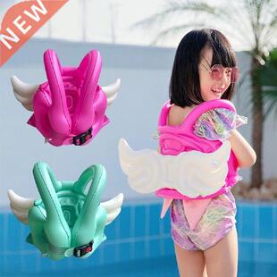 Summer Children Inflatable Safe Swimsuit Baby Angel Wings