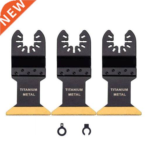 3Pcs Oscillating Multitool Ble Metal Set Titanium Multi-To