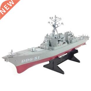Guided Missile Destroyer Ship Model Static Toys With Display