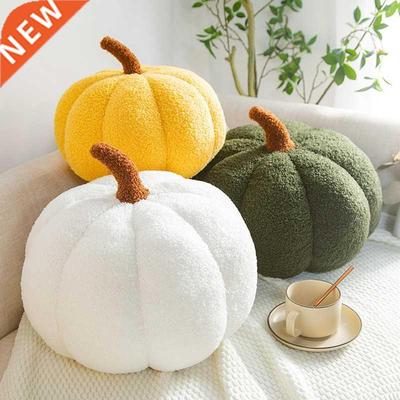 20CM Plush Stuffed Pumpkin Throw Pillow Toy Colorful Realist